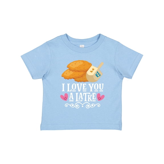 Inktastic Hanukkah Funny Latke Girls Toddler T-Shirt