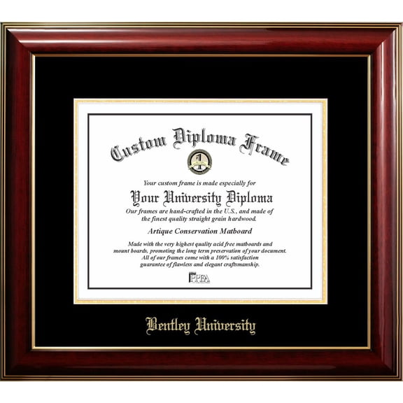 Bentley University Classic Diploma Frame