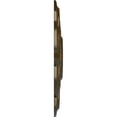 thumbnail image 4 of Ekena Millwork 20 1/4"OD x 1 1/2"P Deria Ceiling Medallion (Fits Canopies up to 6"), Hand-Painted Brass, 4 of 6