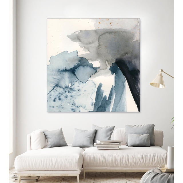 "Winter Current III" Fine Art Giant Canvas print 54"x54"