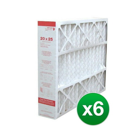 

Replacement Air Filter For Goodman M8-1056 20x25x5 Furnace MERV 11 (6 Pack)
