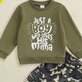 thumbnail image 4 of HCNTES Baby Boy Winter Clothes Toddler Boys Clothes Fall Winter Outfit Sets 12M 18M 2T 3T 4T 5T 2Pcs Set Boys Long Sleeved Cartoon Letter Print Sweatshirt Trousers Suit, 4 of 4