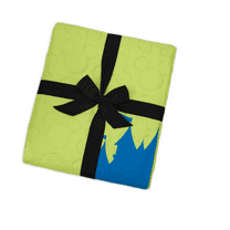 Disney Parks Walt Disney World Logo Quilted Throw Blanket New with Tag