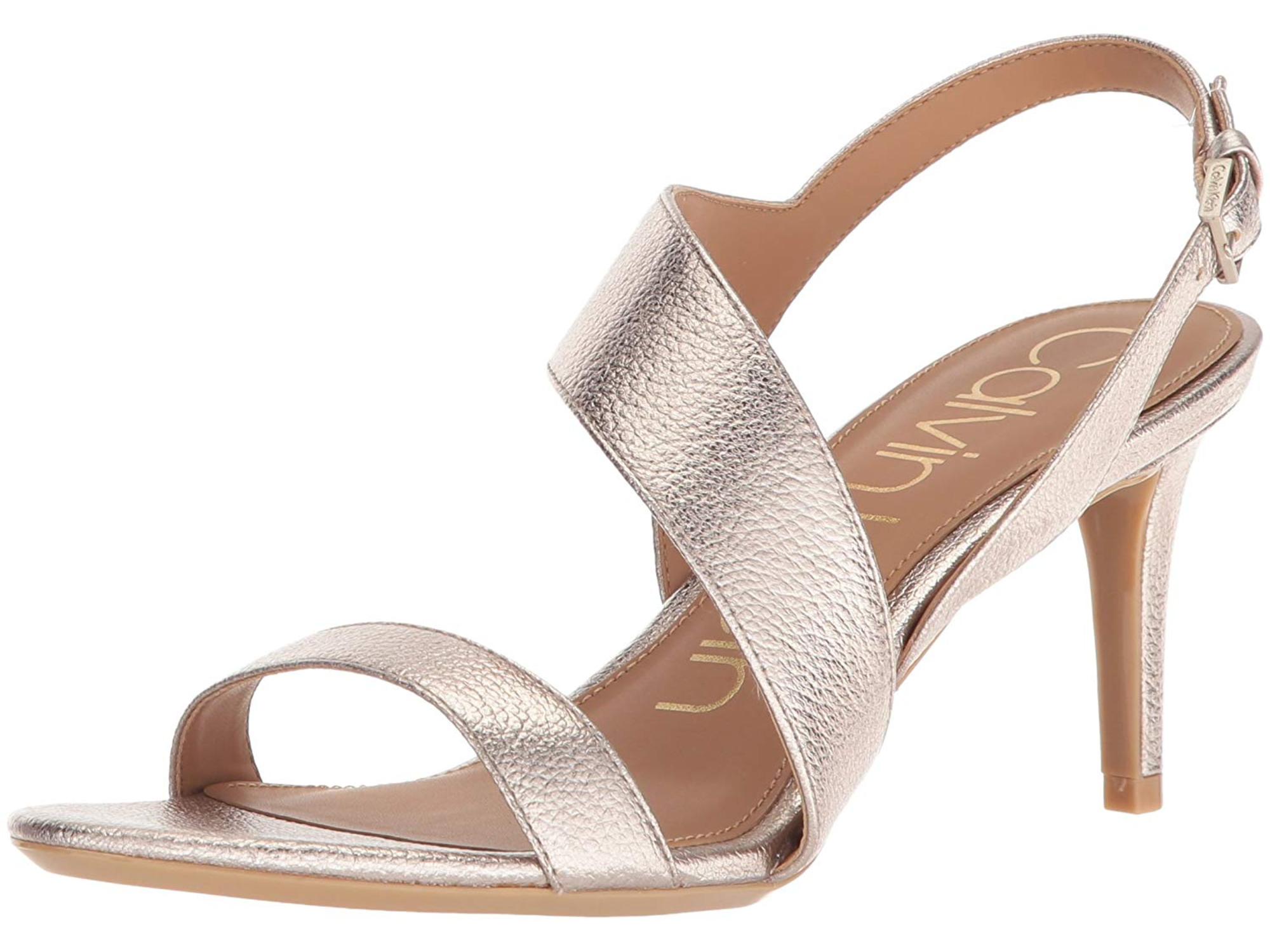 calvin klein women's lancy dress sandals