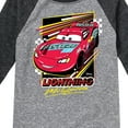 thumbnail image 3 of Cars - Lightning Mcqueen - Toddler & Youth Raglan Graphic T-Shirt, 3 of 4