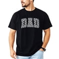 thumbnail image 4 of Checkered Dad Shirt for Men Trendy Vintage Graphic Tee for Cool Father Black Shirt Adult X-Large, 4 of 8