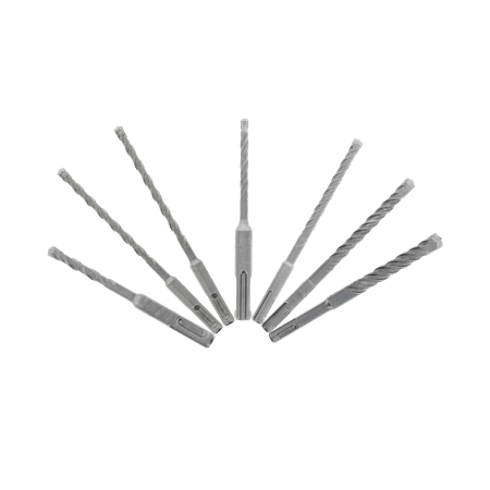UPC: 0008925152644 | Diablo 7pc Rebar Demon SDS-Plus 4-Cutter Full Carbide Head Hammer Bit Set
