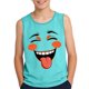 thumbnail image 1 of Camisola de Niños Pequeños con Impresión de Gradiente Lindo, Tela Suave sin Mangas para el Uso Casual Y Ocasiones Especiales, 1 of 7