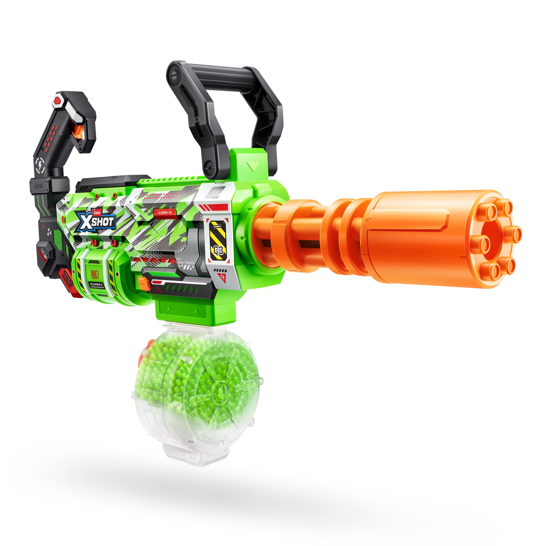 Cemenphalt Hypersoothing Solution 10セット XSHOT Hyper Gel Glow Motorized Gatling Blaster (10,000 Pellets