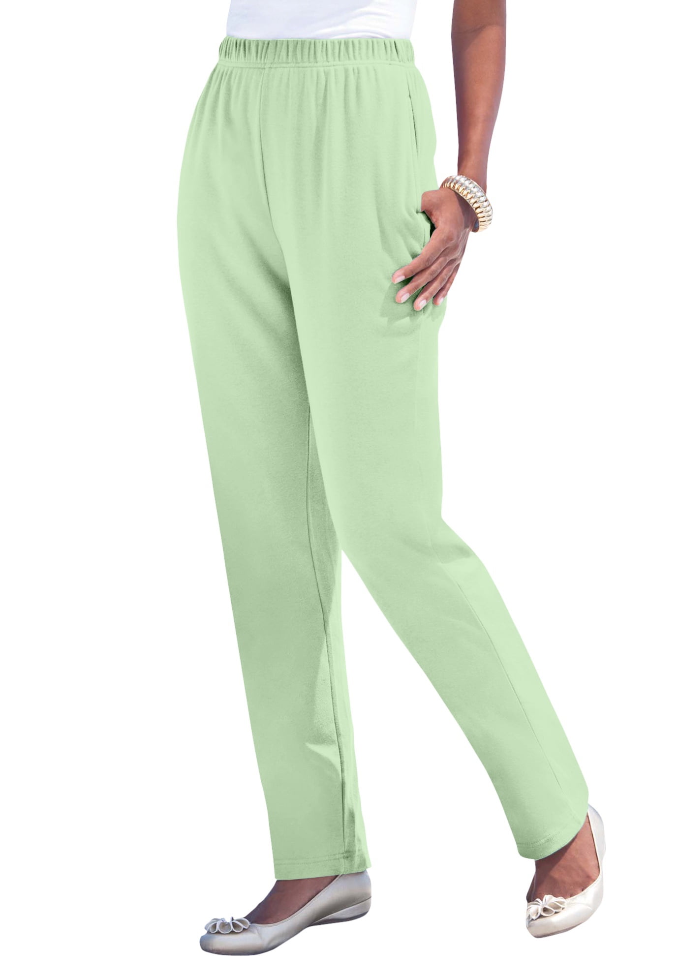 roamans knit pants