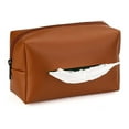 thumbnail image 4 of Dispensador de pañuelos, visera parasol, organizador para el respaldo del asiento, bolsa para toallas de papel, dispensador práctico Marrón, 4 of 9