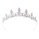 thumbnail image 1 of Tiara de novia con diamantes de imitación para mujer, diadema de cristal, joya para el cabello, 1 of 6