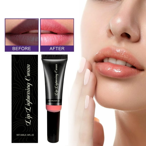 EGNMCR Lip Brightening Cream Exfoliates Deep Lip Cares Moisturizes And Improves Lip Color 10g lip Care