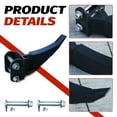 thumbnail image 5 of HUAYEE 5 pcs Mini Excavator Attachments,  for 1-1.8 Ton Mini Excavator.in-Stock in The US, 90MM/3.54in Span, 25MM/0.98in Hole Diameter, 90MM/3.54in Central Wheelbase, 5 of 7