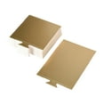 thumbnail image 4 of WASHWEPE 100pcs Mousse Cake Base Golden Eco-friendly Displaying For Event Planners Birthdays, 4 of 8