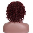 thumbnail image 3 of Fiudx Liquidación de ofertas flash Peluca de moda para damas, cabello corto, rizado, rubio mixto, pelucas naturales para mujer, 3 of 7
