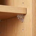 thumbnail image 5 of Rok Hardware 20-Pack Plastic Shelf Support with 5mm Diameter Steel Pin, Clear, 5 of 8