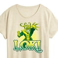 thumbnail image 3 of Marvel Loki - Logo - Women's Short Sleeve Graphic T-shirt, 3 of 5