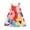 Z1 Multicolour, variant on REDARER Girls Colorful Plaid Dress, Spaghetti Strap Tiered Ruffle Summer Dress for Beach Casual Outings,4-5 Years
