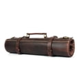 thumbnail image 1 of Tolredo Leather, Torino Ranch, Walnut Brown, Leather Knife Roll, 1 of 9
