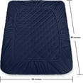 thumbnail image 2 of Twin XL Size Waterproof Mattress Pad Protector, Breathable Quilted Mattress Cover Noiseless Waterproof Fitted Sheet Mattress Topper Up to 21" Deep Pocket, 2 of 8