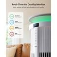 thumbnail image 4 of Yaber Pets Air Purifier for Allergies and Asthma, 4200 Sq. ft True HEPA Filter for Home Large Room, Remove 99.9% Smoke Dust Odors, 4 of 10