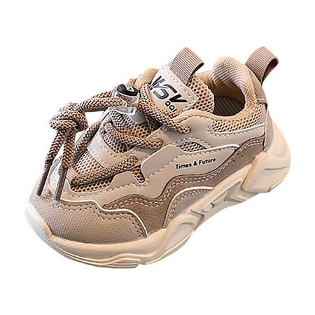 

Mlqidk Boys Shoes Sneakers for Kids Girls Athletic Shoe Lightweight Breathable Walking Running Sports Shoes 2-8 Years