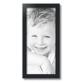 thumbnail image 2 of ArtToFrames 9" x 20" Black Satin Picture Frame, 9x20 inch Black MDF Poster Frame (WOM-5180), 2 of 8