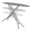 thumbnail image 3 of Seymour Home Products Adjustable Height, 4 Leg Ironing Board with Mesh Top and Iron Rest, Gray Lattice, 3 of 13