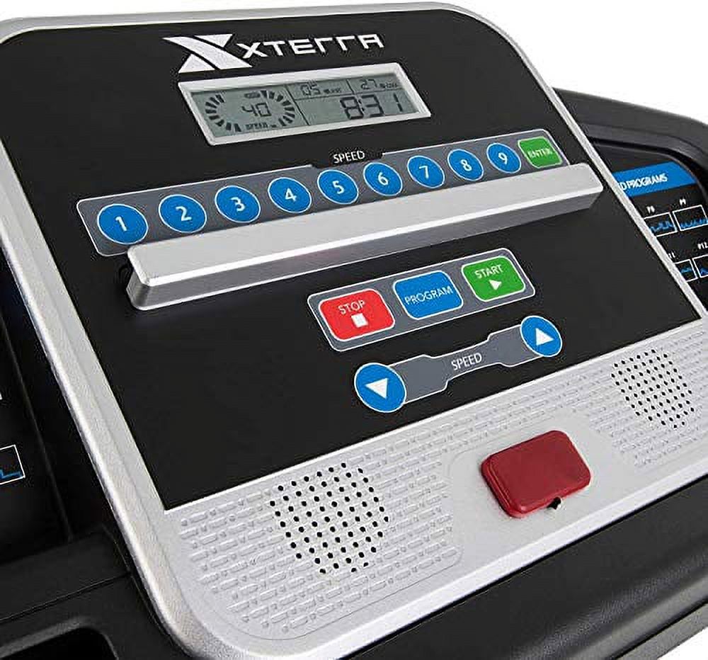 XTERRA tr150 folding treadmill black - image 2 of 6