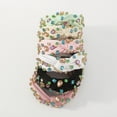 thumbnail image 6 of Knotted Jeweled Headband Rhinestone Knotted Blue Headbands for Women, Sparkly Crystal Jeweled Headbands Top Knot Twist Wide Headbands Womens Fashion Hairbands Summer Hair Accessories Gifts, 6 of 6