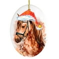 thumbnail image 5 of Watercolor Horse Christmas Ornament, 5 of 5