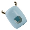 thumbnail image 2 of Exprimidor de pasta de dientes Dispensador de pasta de dientes montado en la pared Exprimidor de tubo de plástico para colgar en el baño, azul Inevent HA003274-04, 2 of 6