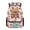 Capybara Boba Tea Theme, variant on Pzuqiu Polyester Waterproof School Bag for Camping Picnic Daily School, Durable Lightweight Student Backpack, Reading Capybara Pattern