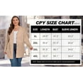 thumbnail image 6 of Cueply Women's Plus Size Cardigan Long Sleeve Lightweight Sheer Open Front Knited Cardigan 1X-4X, 6 of 6