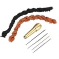 thumbnail image 1 of 18m Black Brown Lines Threads for DIY Shoes Repair with Hook Needles Sewing Awl Kit, 1 of 5