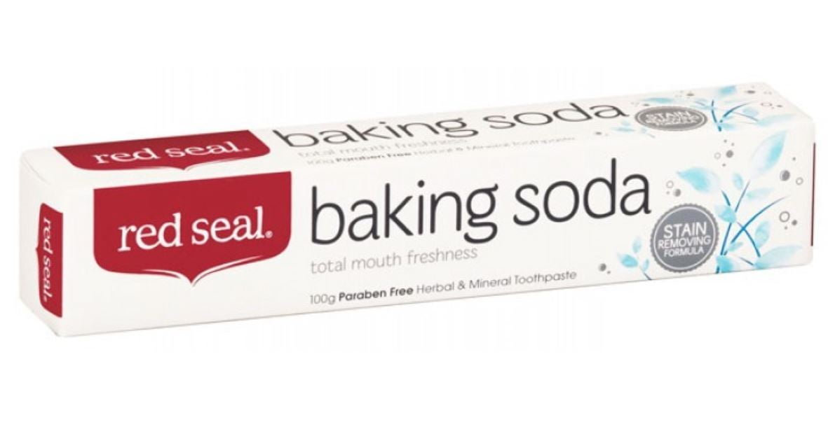 Red Seal Natural Baking Soda Toothpaste Stain Removing Formula