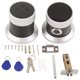 thumbnail image 1 of Cerradura inteligente con combinación de huellas dactilares y Bluetooth, desbloqueo por aplicación con 2 llaves mecánicas, 1 of 14