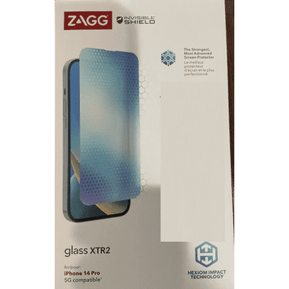 ZAGG Invisible Shield Glass XTR2 Screen Protector for Apple iPhone 14 Pro
