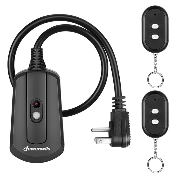 DEWENWILS Outdoor Wireless Remote Control Outlet, Weatherproof Remote