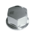 thumbnail image 1 of Uflex Nut 1503 6 Point Type; M12 Thread Size; Chrome; Single, 1 of 1