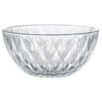 Tineasur Crystal Acrylic Fruit Serving Bowl for Home Use, Clear Snack Salad Bowl, 1 Piece
