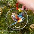 thumbnail image 5 of Mockingbird Glass Christmas Ornament 2025, Custom Name Mockingbird Lover Xmas Glass Ornaments Gift, Beautiful Mockingbird Xmas Ornament Decor, Personalized Mockingbird Christmas Ornaments, 5 of 6