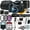 Black with Starter Kit, variant on Canon EOS Rebel T7 EF-S 18-55mm IS II Kit