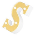 thumbnail image 2 of Sign Lamp, Alphabet Lamp Wide Application Warm White Gold Easy To Use  For Decorative Light For Birthday Party, 2 of 8