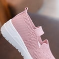 thumbnail image 5 of pwidon Toddler Girls Mary Jane Walking Shoes Breathable Mesh Non Slip Lightweight Kids Casual Sneakers Pink 26, 5 of 8
