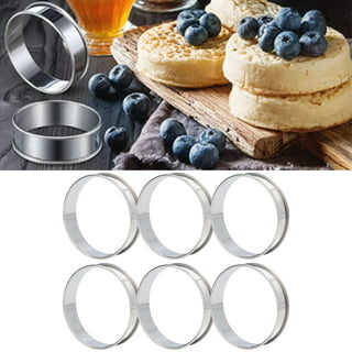 R&M International 2080 English Muffin Rings Set of 4