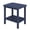 Navy, variant on 17.7" HDPE Double Patio Side Table - Rectangular Small Outdoor End Table for All Outdoor Spaces