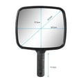 thumbnail image 4 of Lloopyting Mirror Makeup Mirror Single Side Large Hand-Held with Handle for Hairdressing And Beauty Bathroom Mirror Home Decor Black, 4 of 9
