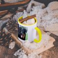 thumbnail image 5 of 3dRose, Beauceron, 15oz Two-Tone Yellow Mug, 5 of 7